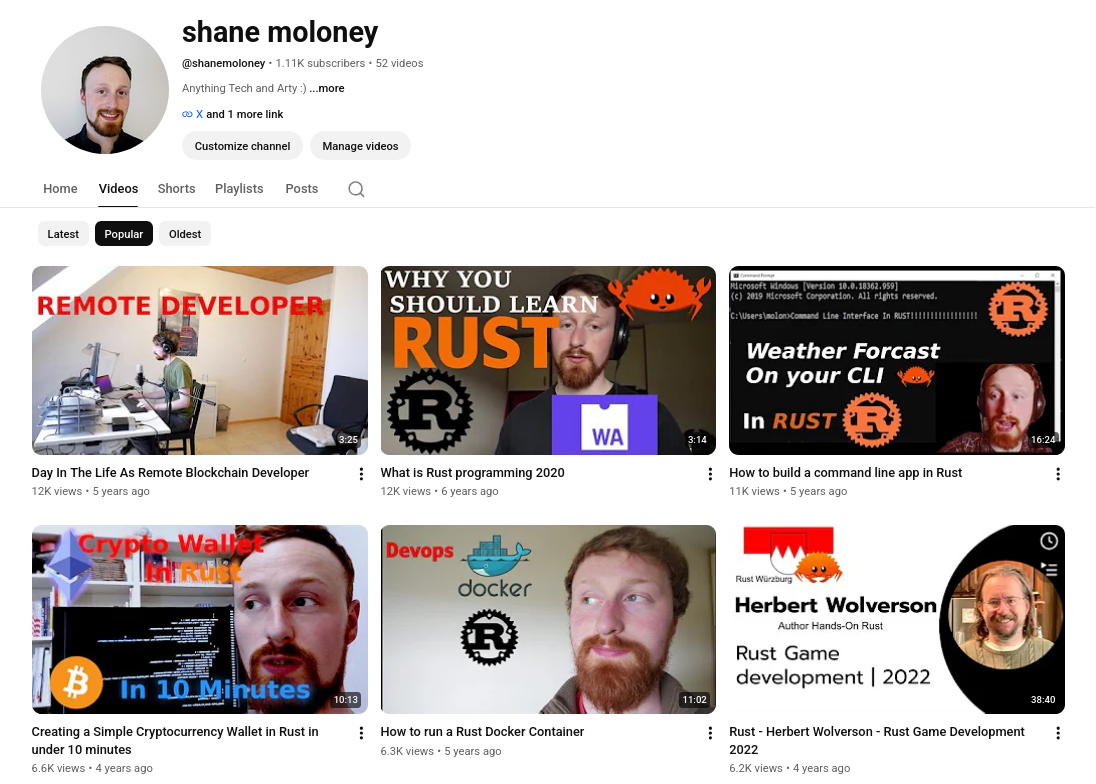 YoutubeChannel